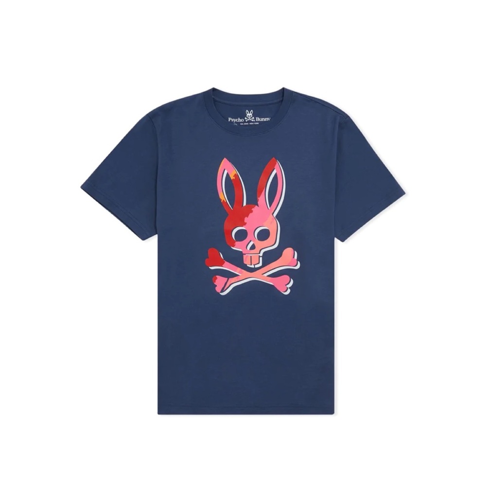 Psycho Bunny Fashion Tee (Marine Blue)